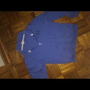 Love pink quarter zip